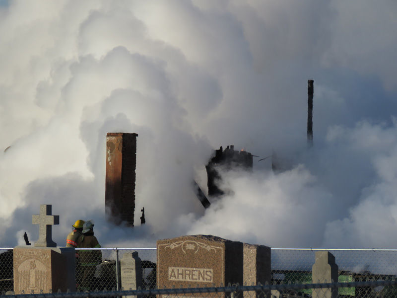 Zion Lutheran Church fire